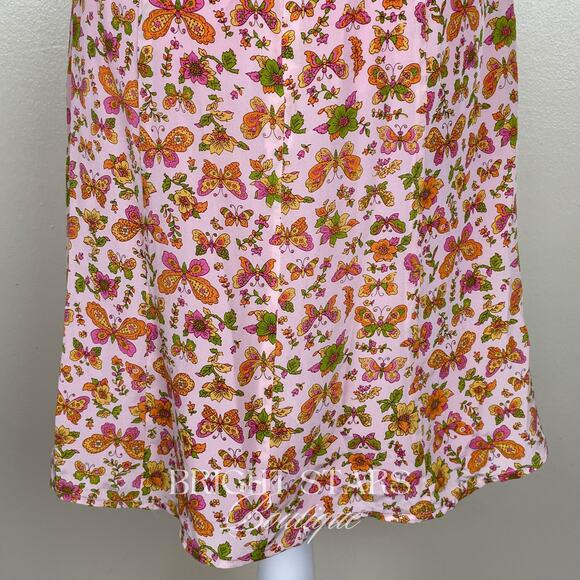 Extremely Rare Vintage Butterfly Dress ASO Charlie Monster In Law Strapless JLO - Picture 14 of 14